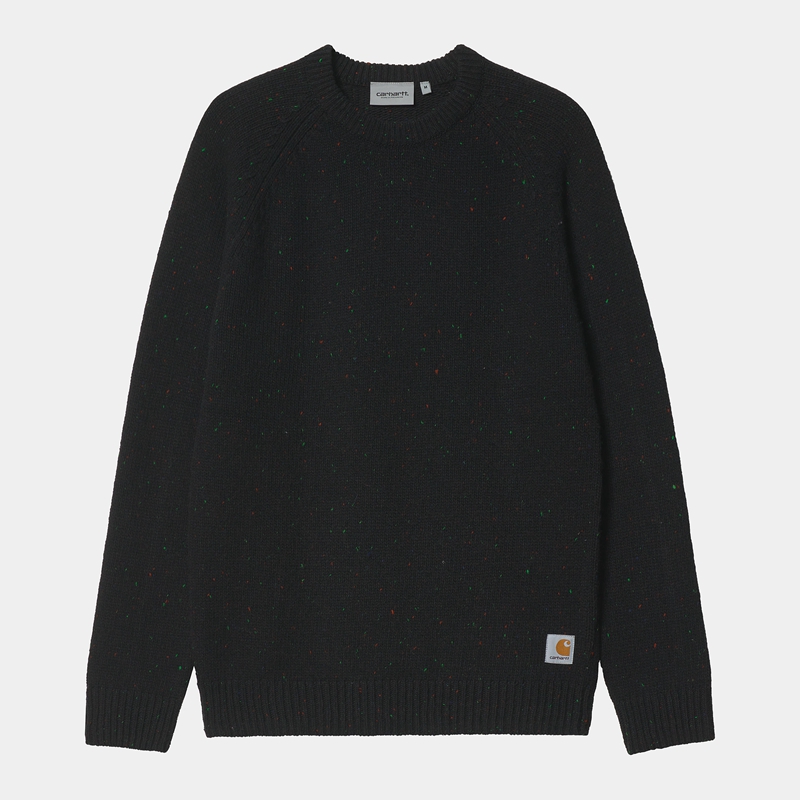 Black Men Carhartt Anglistic Sweatshirt | UAL-423781