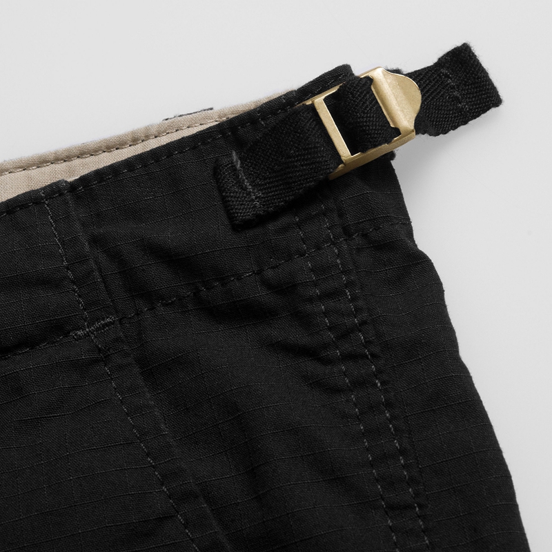 Black Men Carhartt Aviation Shorts | AOF-026754