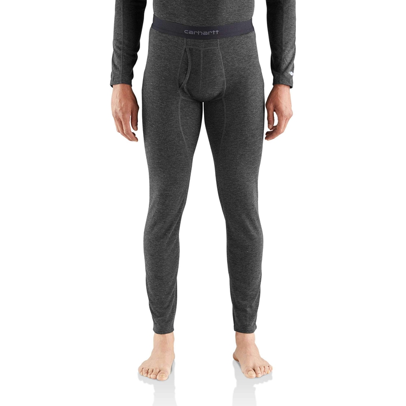 Black Men Carhartt Base Layer Thermals Pants | RYB-723604