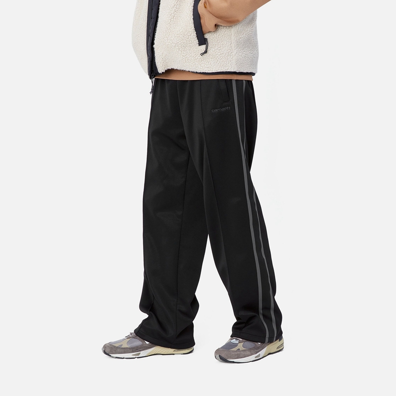 Black Men Carhartt Bolan Pants | YCG-261874