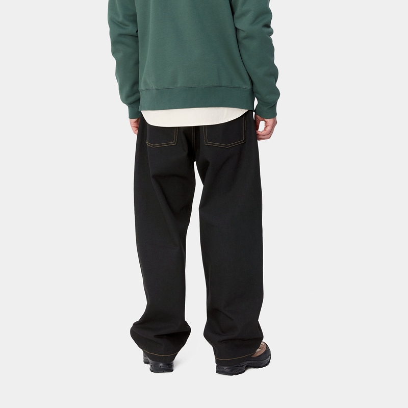 Black Men Carhartt Brandon Pants | SGE-458913