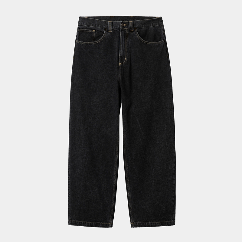 Black Men Carhartt Brandon Pants | YEB-125068