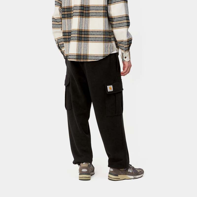 Black Men Carhartt Cargo Pants | NOT-547186