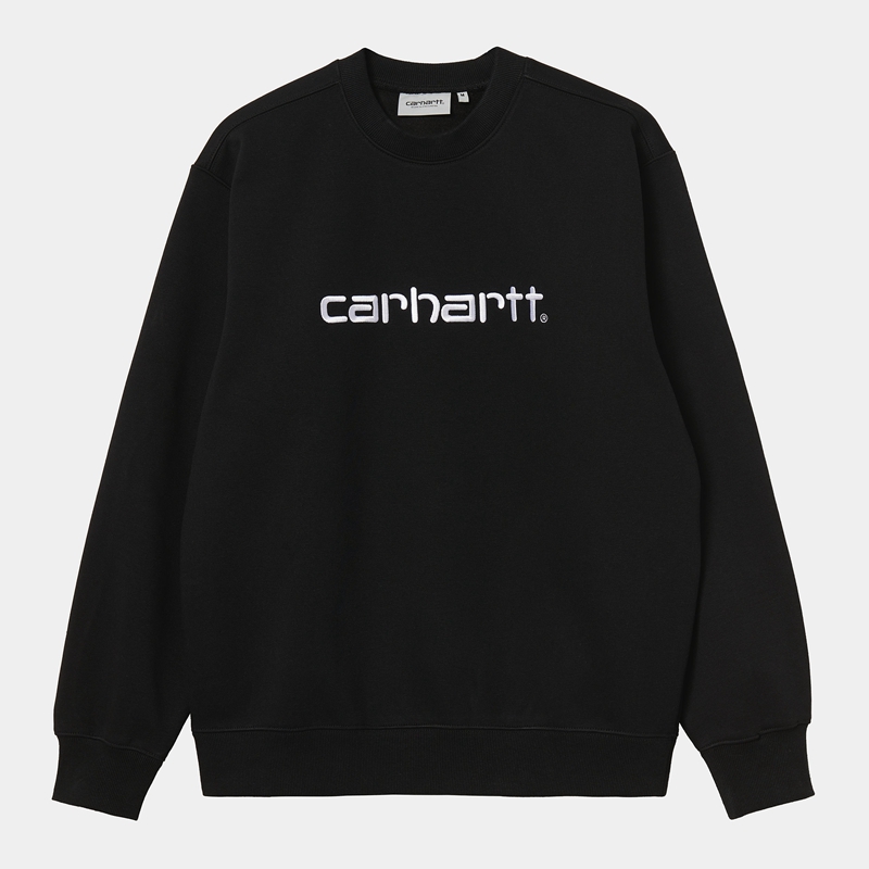 Black Men Carhartt Carhartt Sweatshirt | EHT-841072