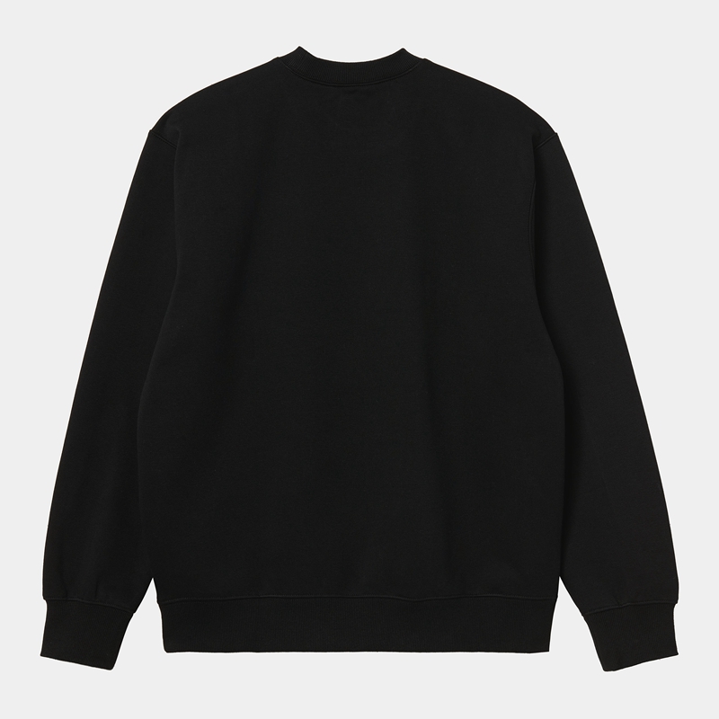 Black Men Carhartt Carhartt Sweatshirt | EHT-841072