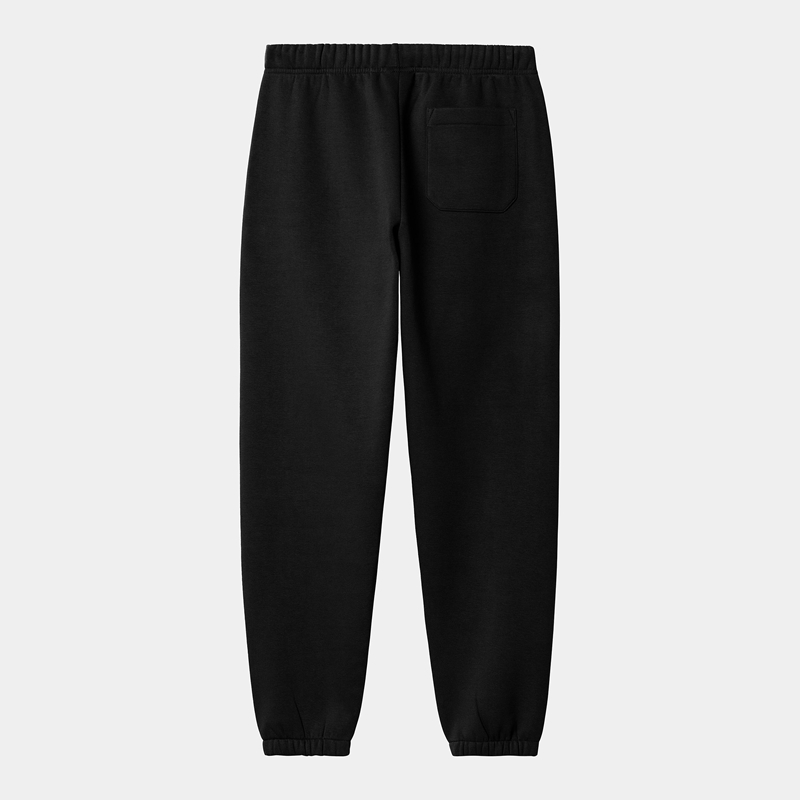 Black Men Carhartt Chase Pants | NRQ-508639