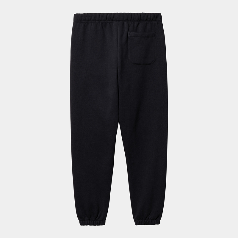 Black Men Carhartt Chase Pants | OAF-354197