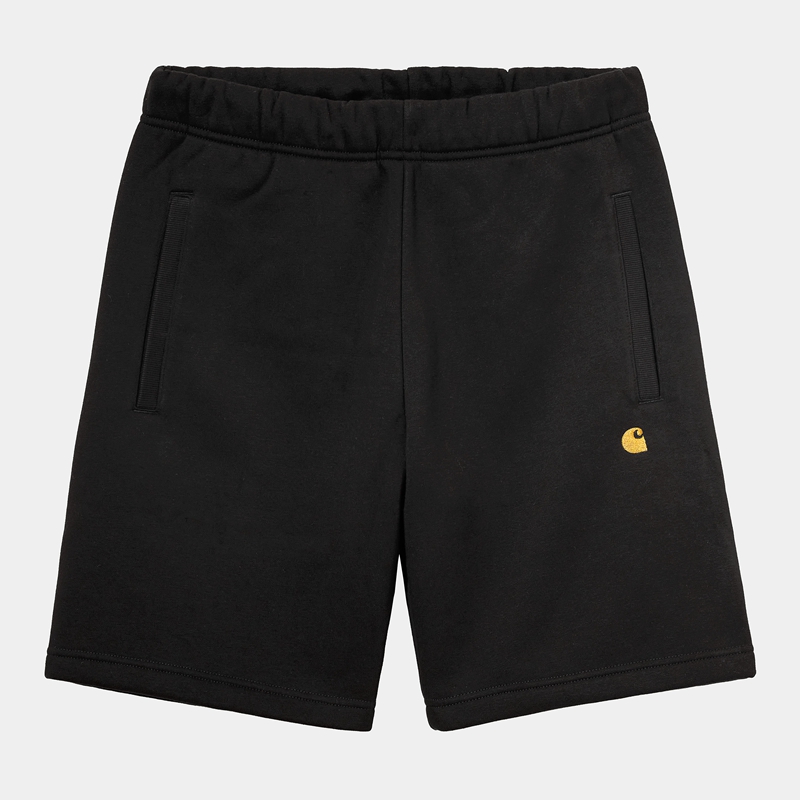 Black Men Carhartt Chase Shorts | NES-634129