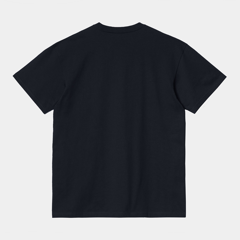 Black Men Carhartt Chase T-Shirt | ZAQ-578609