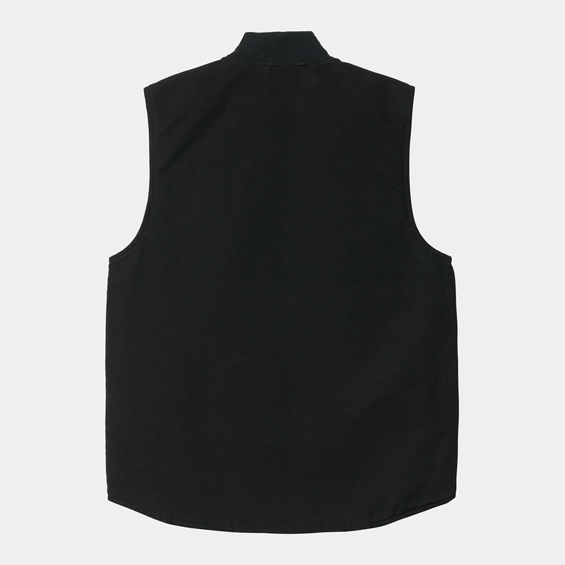 Black Men Carhartt Classic Vest | DZW-427310