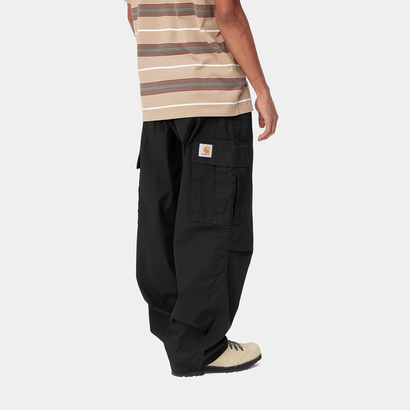 Black Men Carhartt Cole Cargo Pants | HRS-041376