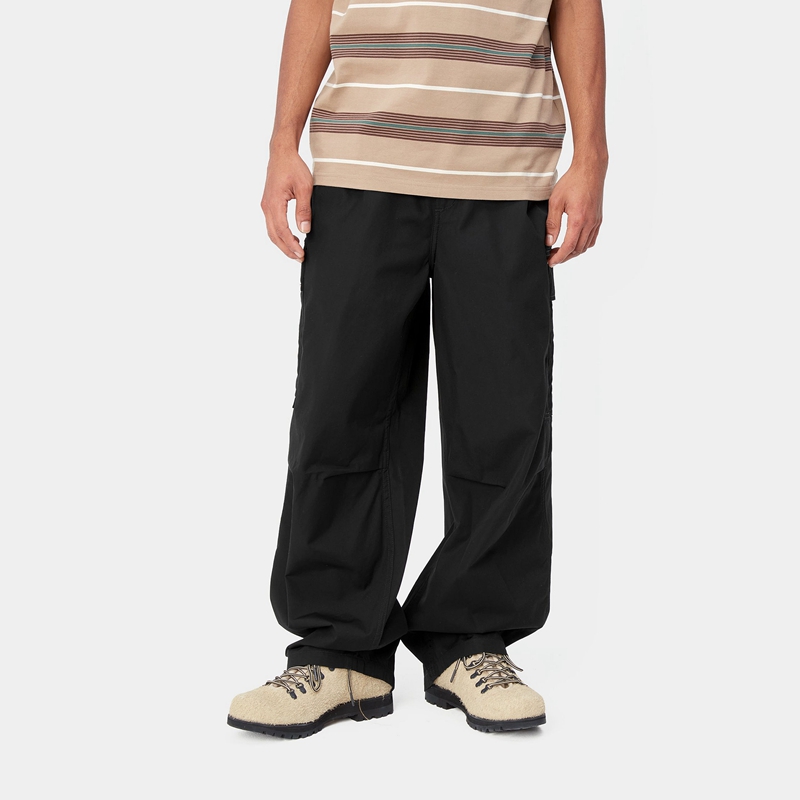 Black Men Carhartt Cole Cargo Pants | HRS-041376