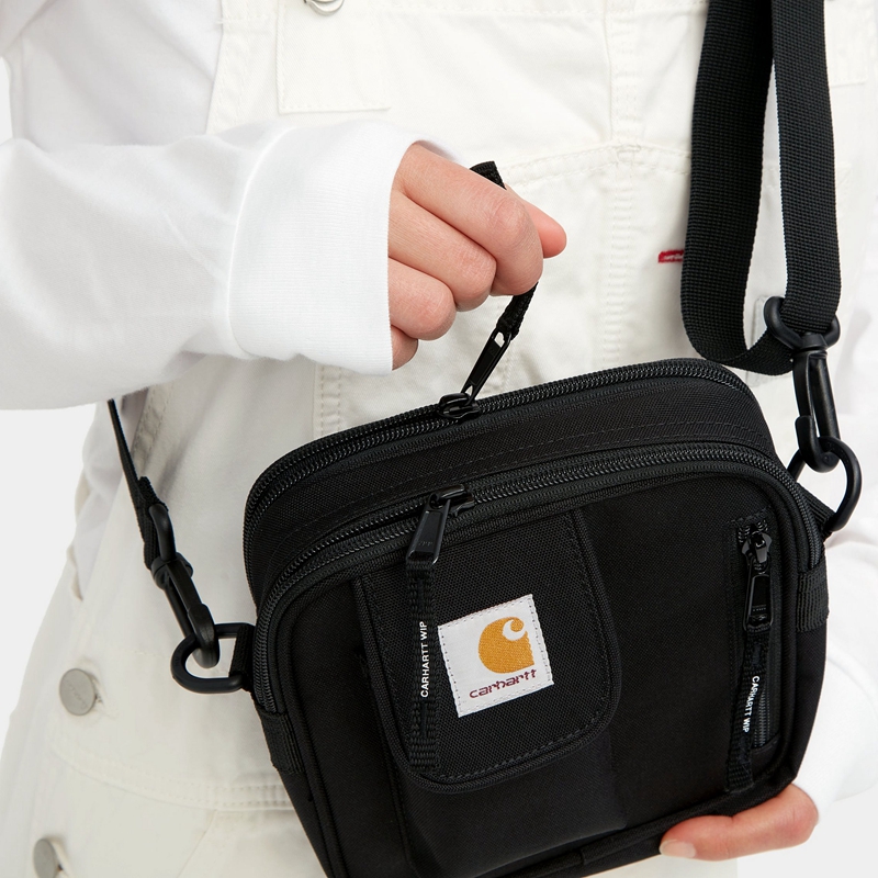 Black Men Carhartt Crossbody Bags | VEK-584623