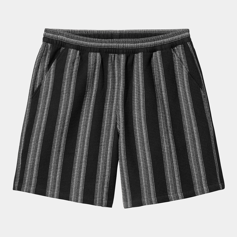 Black Men Carhartt Dodson Shorts | CLF-410873