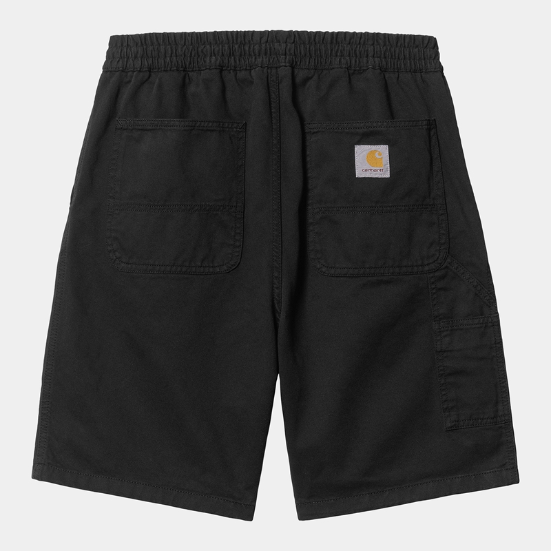 Black Men Carhartt Flint Shorts | WDY-391267