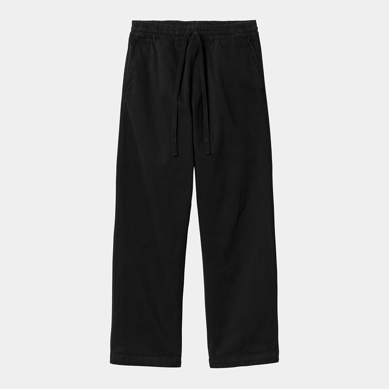 Black Men Carhartt Floyde Pants | MDX-472163