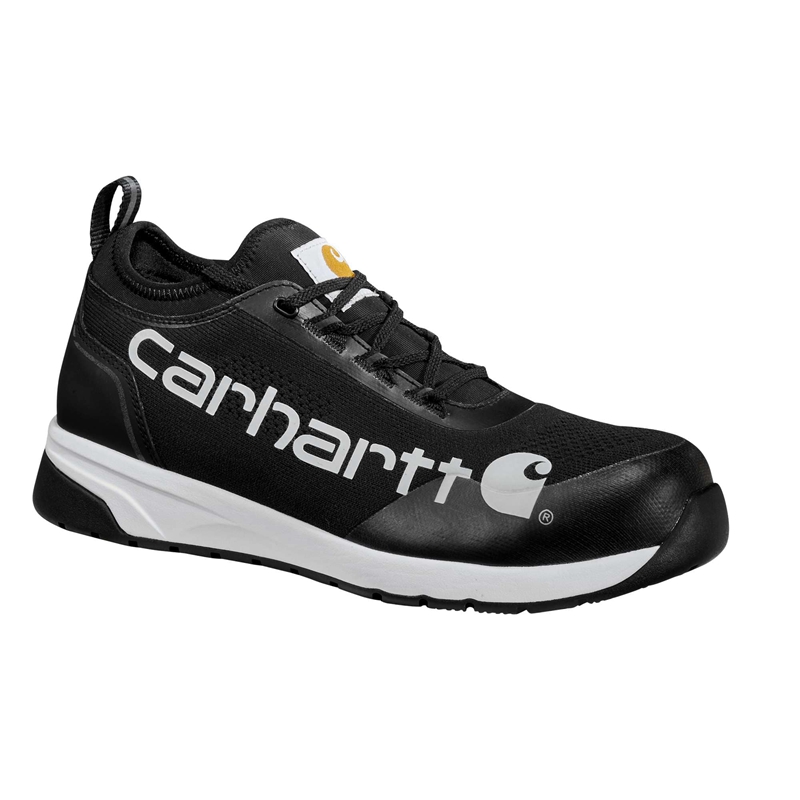 Black Men Carhartt Force® Work Shoes | CVI-098271