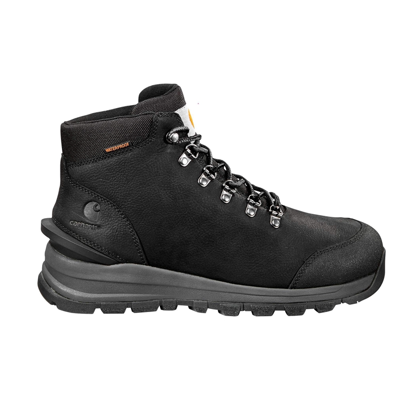 Black Men Carhartt Gilmore Waterproof Hiking Boots | PSQ-745068