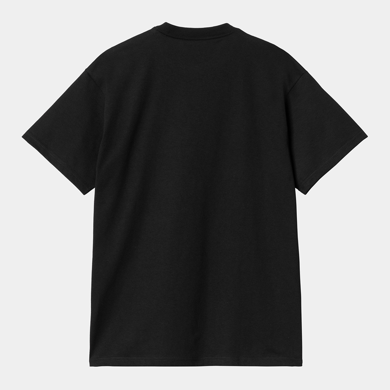 Black Men Carhartt Graphic Works T-Shirt | VZX-802394