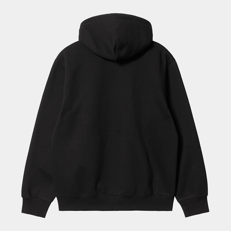 Black Men Carhartt Hooded Hoodie | TUD-708249