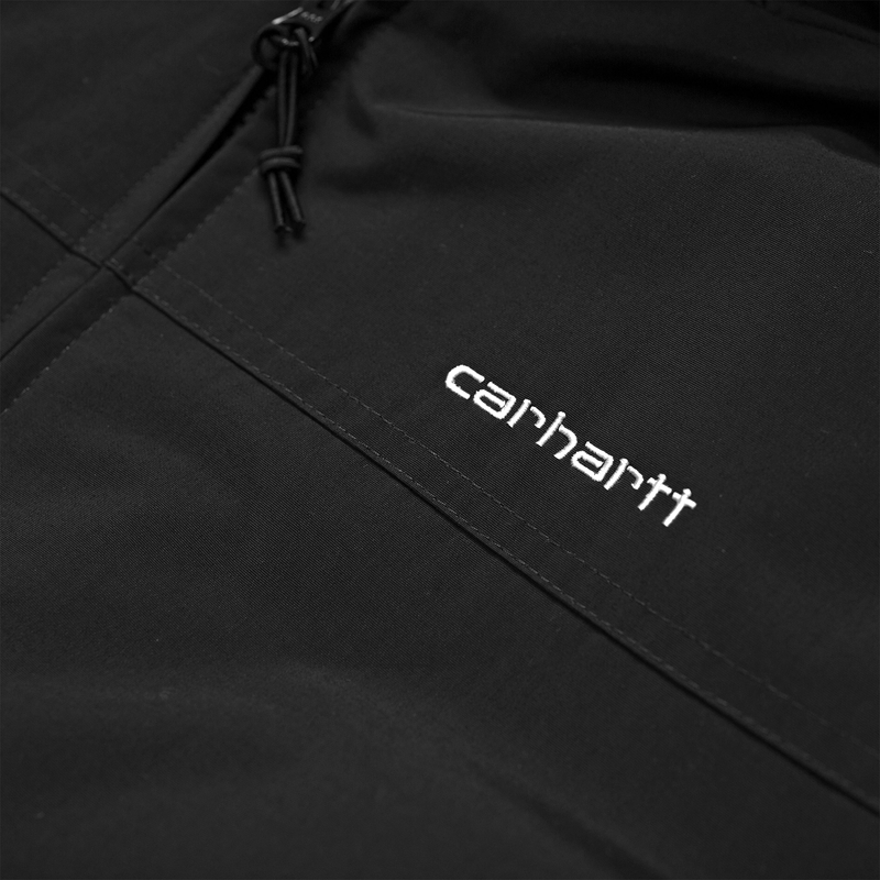 Black Men Carhartt Hooded Sail Jackets | JAU-458039