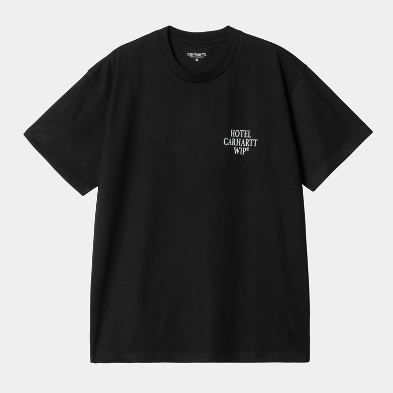 Black Men Carhartt Hotel Keys T-Shirt | AOR-423619