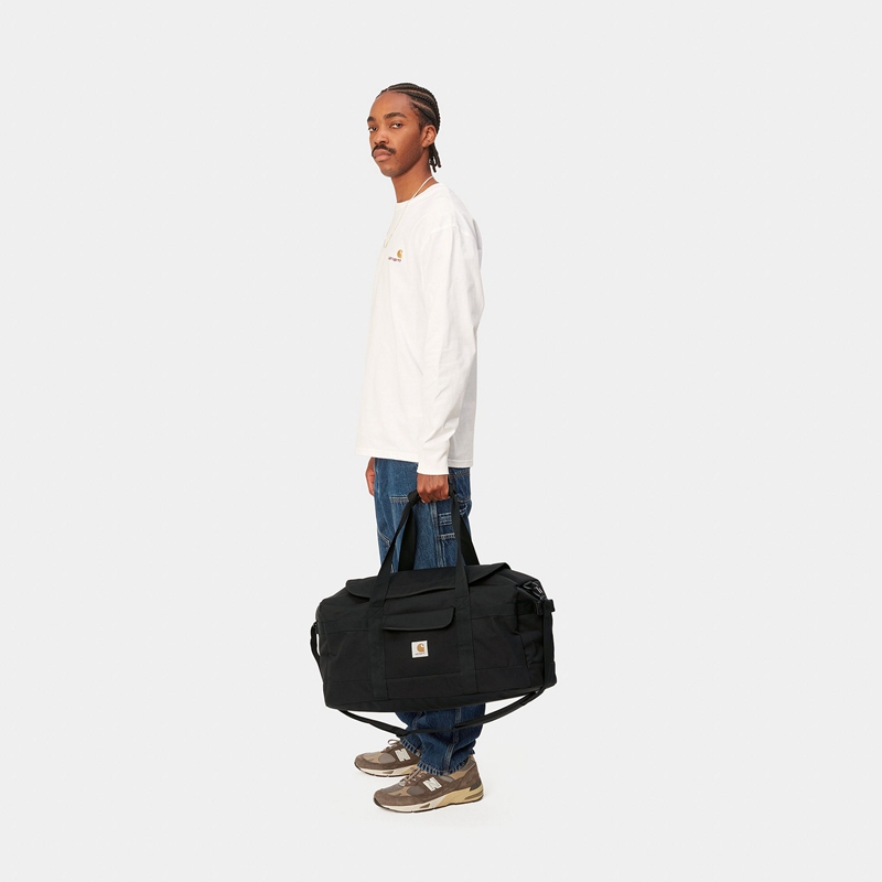 Black Men Carhartt Jack Duffel Bag | QLC-243150