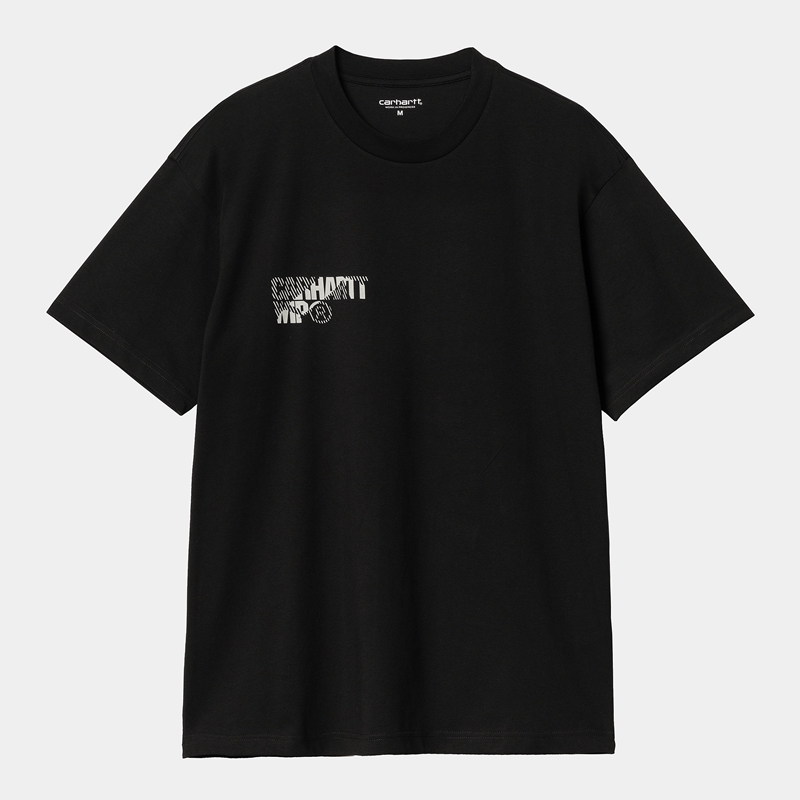 Black Men Carhartt Jalou C T-Shirt | XLR-405368