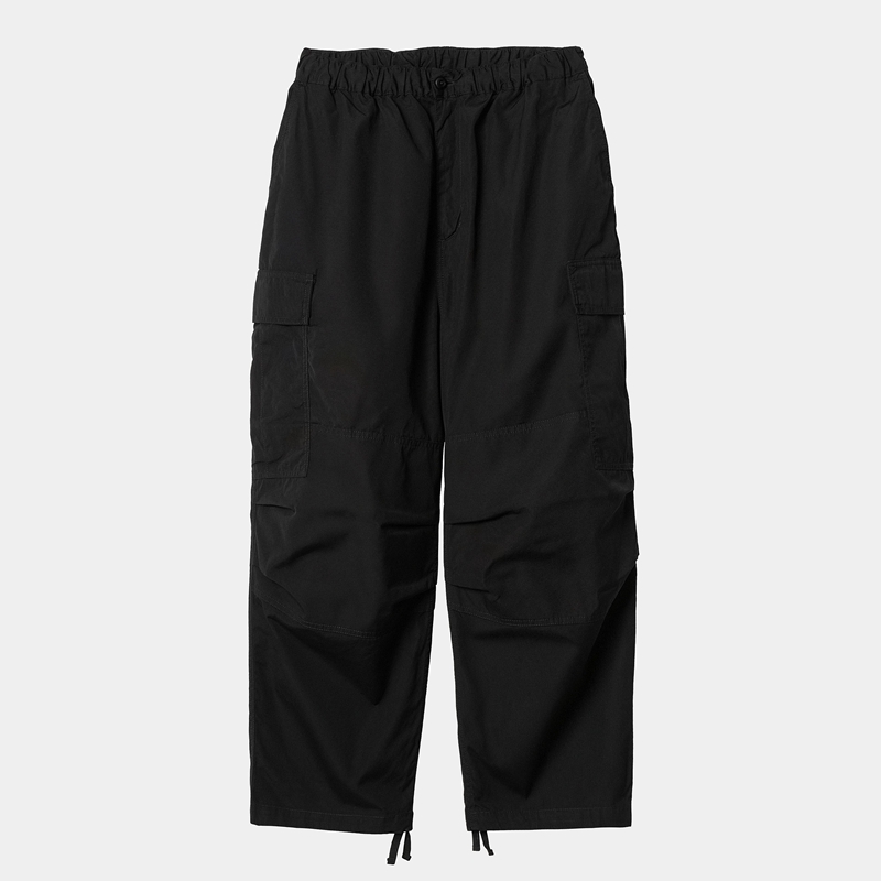 Black Men Carhartt Jet Cargo Pants | BRS-470318