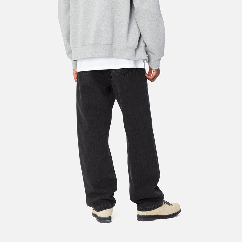 Black Men Carhartt Landon Pants | BIX-718354