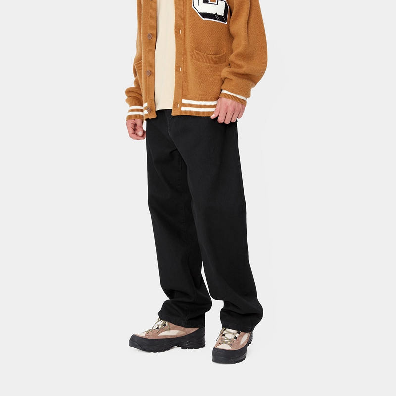 Black Men Carhartt Landon Pants | BNG-968247