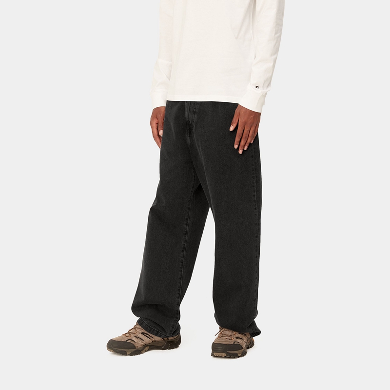 Black Men Carhartt Landon Pants | HPJ-627409