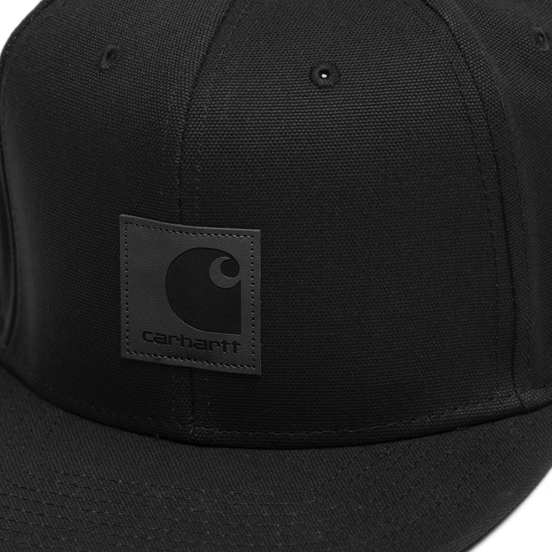 Black Men Carhartt Logo Hats | RLO-183706