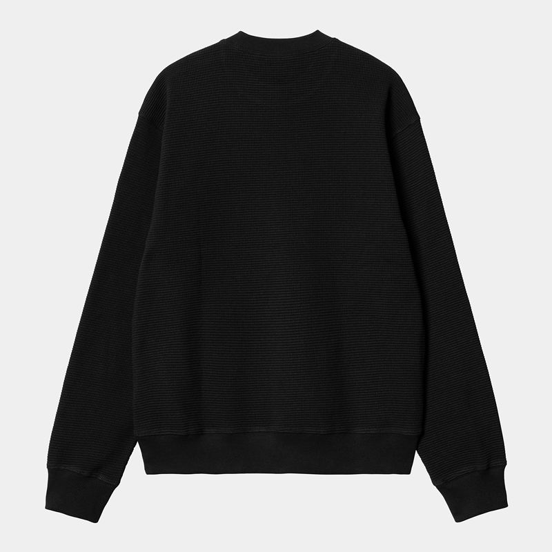 Black Men Carhartt Main Basics Sweatshirt | AVB-867421