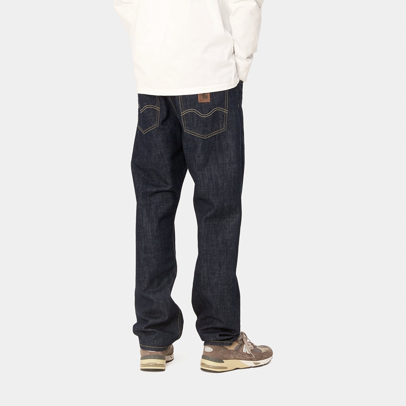 Black Men Carhartt Marlow Pants | YMA-042386