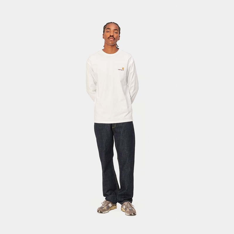 Black Men Carhartt Marlow Pants | YMA-042386