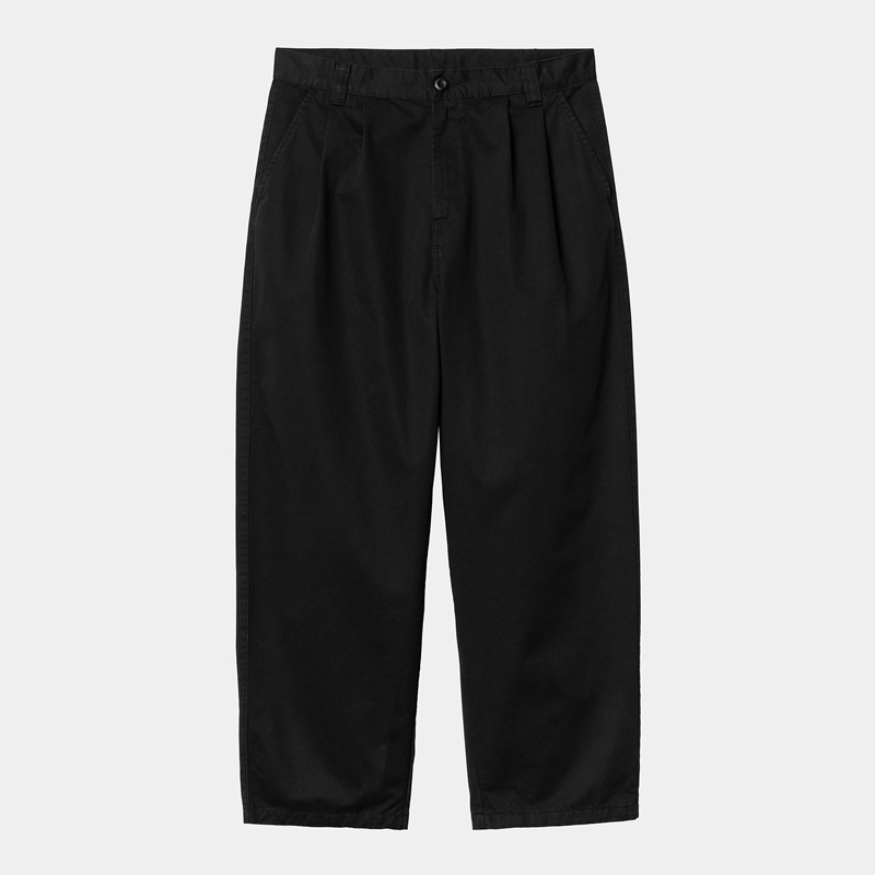 Black Men Carhartt Merrick Pants | JCN-530728