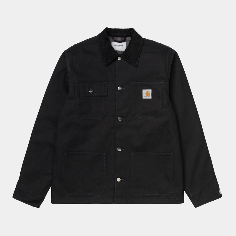 Black Men Carhartt Michigan Winter Jackets | VAB-374560