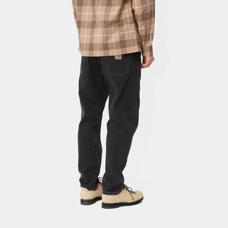 Black Men Carhartt Newel Pants | CYK-380169