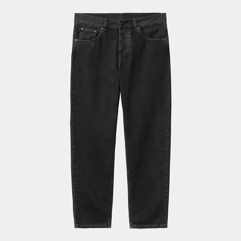 Black Men Carhartt Newel Pants | CYK-380169