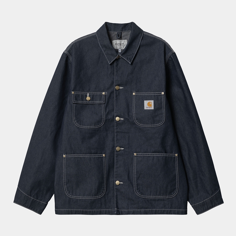 Black Men Carhartt OG Chore Coats | RGW-862037