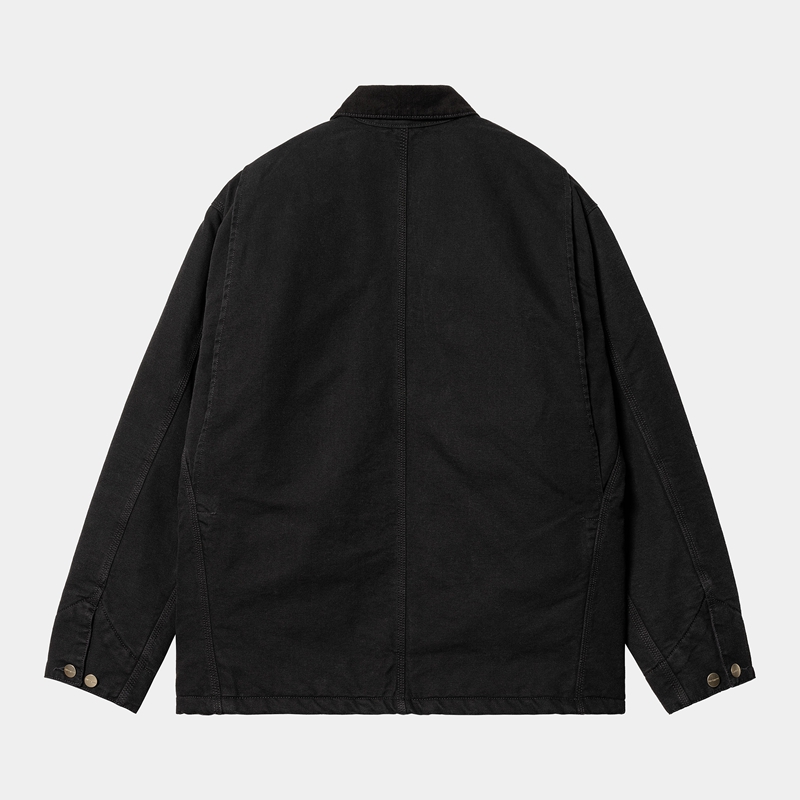 Black Men Carhartt OG Chore Coats | SGN-971056