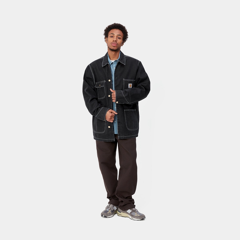 Black Men Carhartt OG Chore Coats | XKM-451069