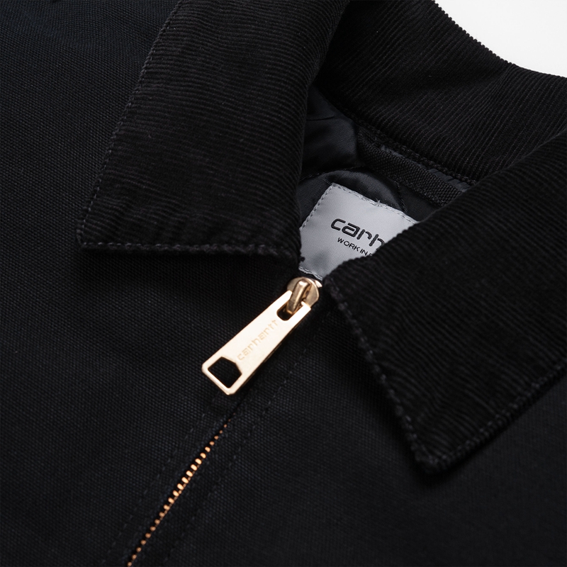 Black Men Carhartt OG Detroit Winter Jackets | TDN-054278