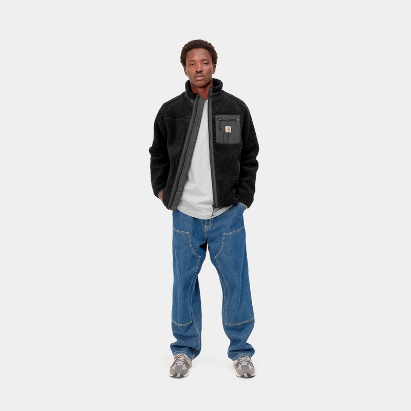 Black Men Carhartt Prentis Liner Jackets | OCT-206358