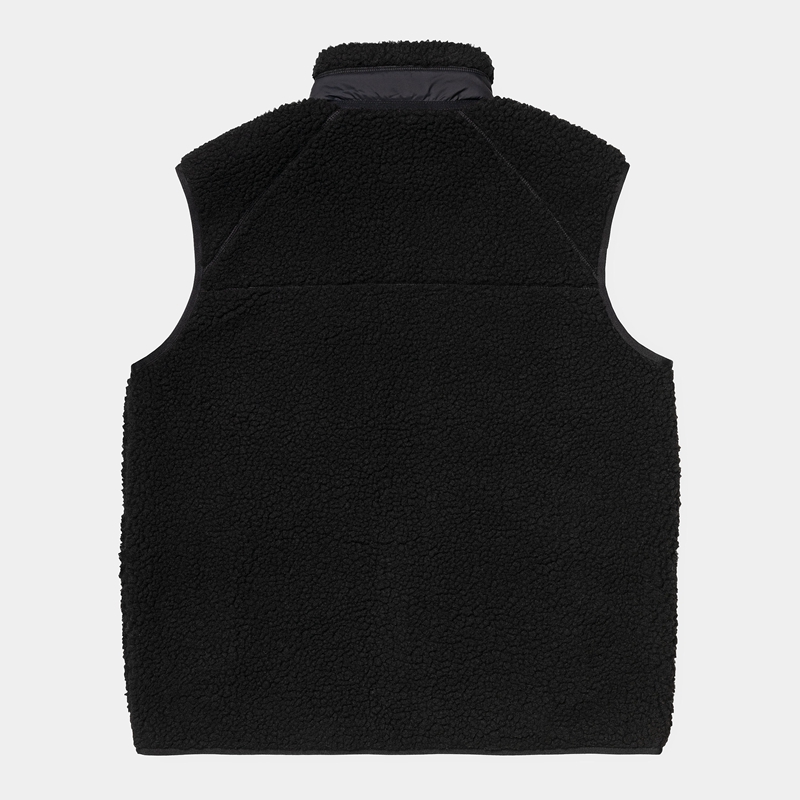 Black Men Carhartt Prentis Liner Vest | EBA-410532