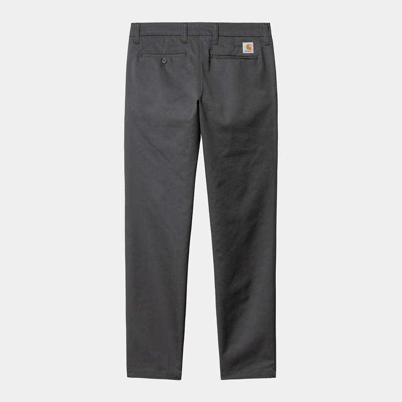 Black Men Carhartt Sid Pants | BOZ-307691