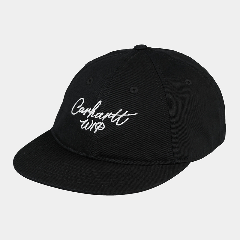 Black Men Carhartt Signature Hats | PVS-895073