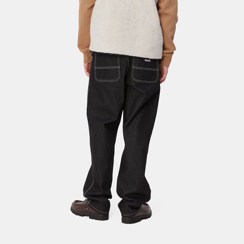 Black Men Carhartt Simple Pants | FAP-742638