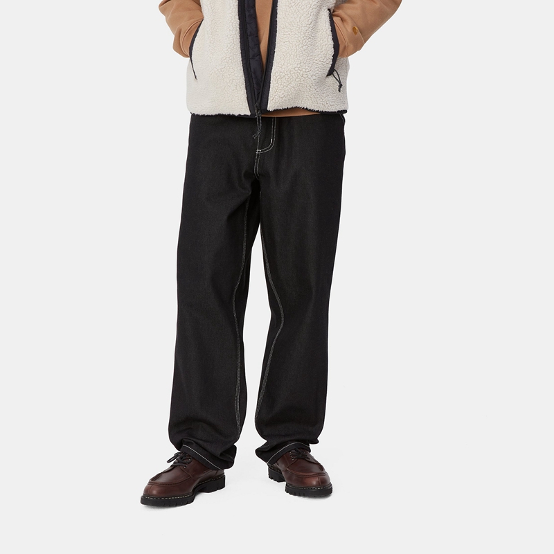 Black Men Carhartt Simple Pants | FAP-742638